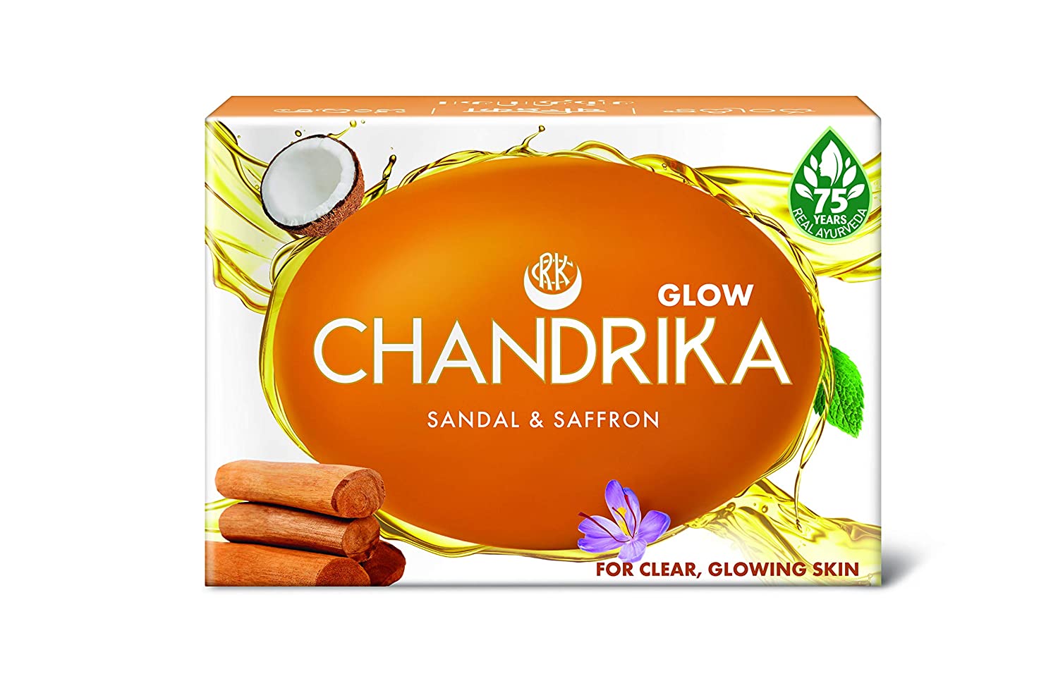 Buy Chandrika Soap - Sandal and Saffron 75g Pack Online at Low Prices in  India - Amazon.in