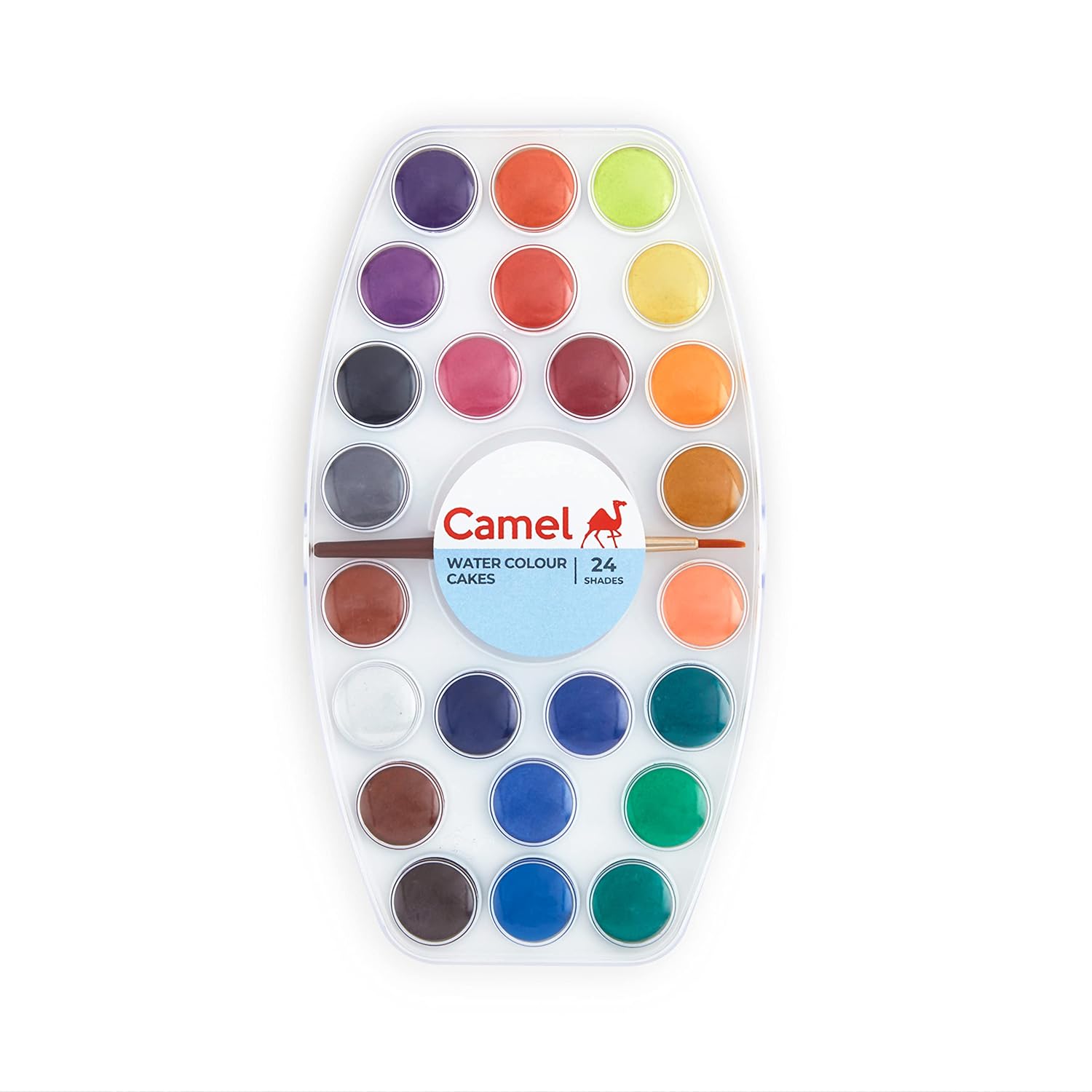Camlin 18 Shades Artists Water Colour Cake with Brush free shipping | eBay