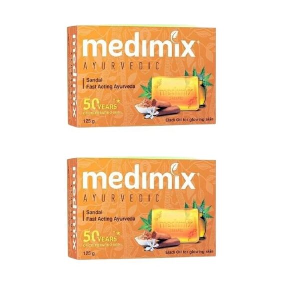 Medimix 100% Ayurvedic Sandal Bath Soap With Eladi Oil, 125g Ingredients:  Herbal at Best Price in Mumbai | Golden Wings Trading Co.